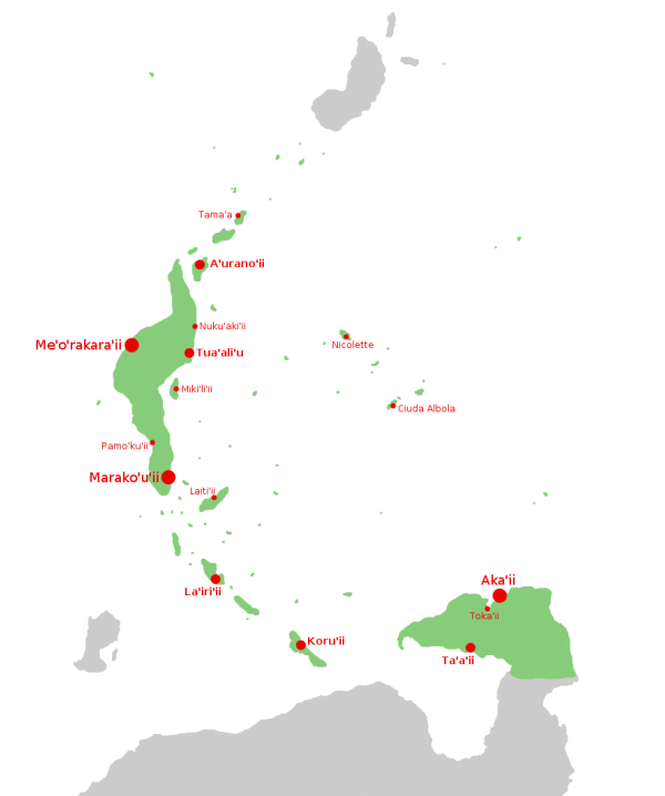Map of Mari'im Cities