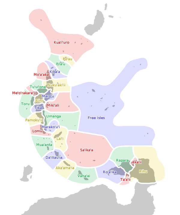 Map of Mari'im Districts
